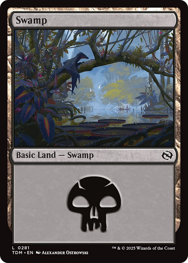 Swamp (TDM-281) [Tarkir: Dragonstorm]