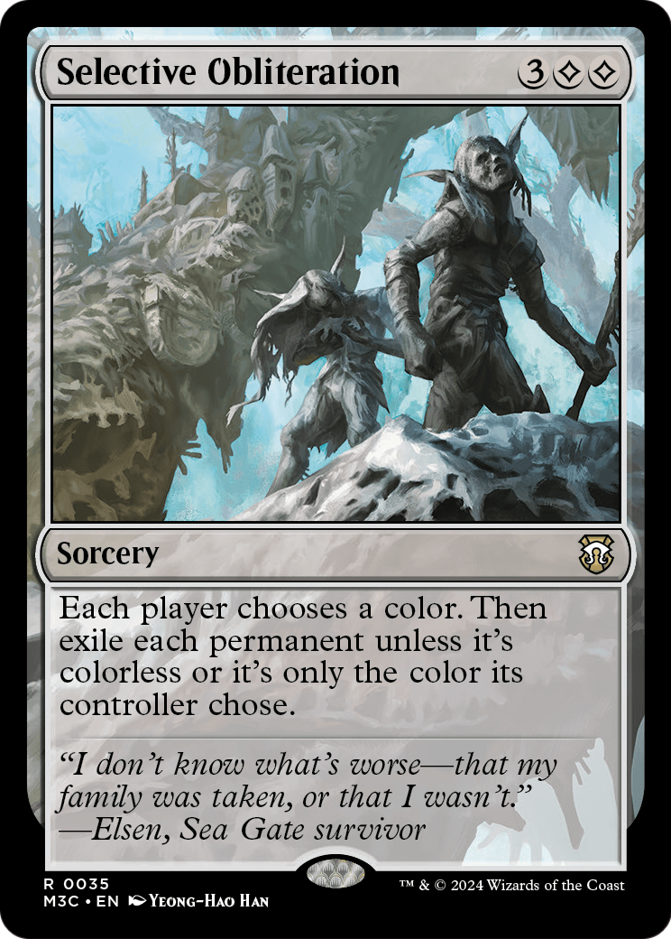 Selective Obliteration (M3C-035) [Modern Horizons 3 Commander]