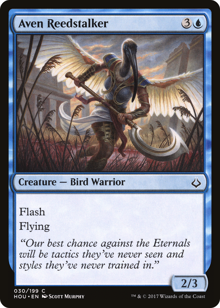 Aven Reedstalker (HOU-030) [Hour of Devastation] Foil