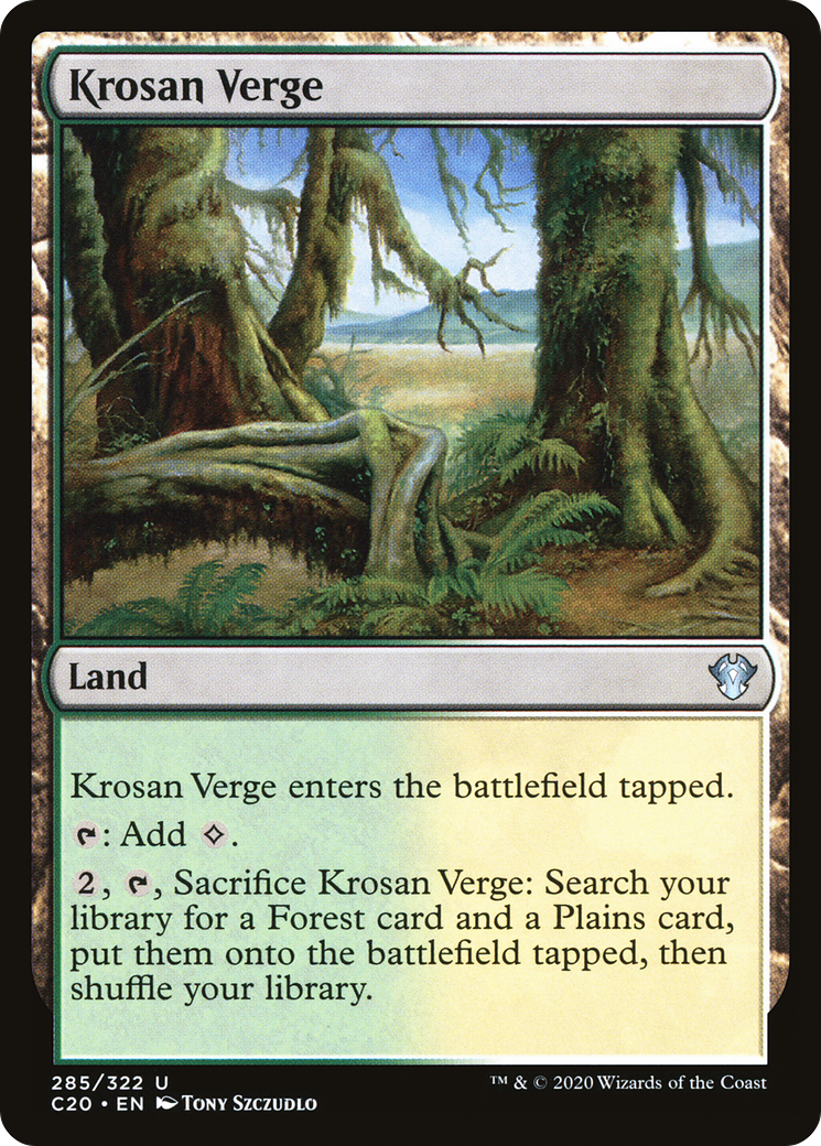 Krosan Verge (C20-285) [Commander 2020]