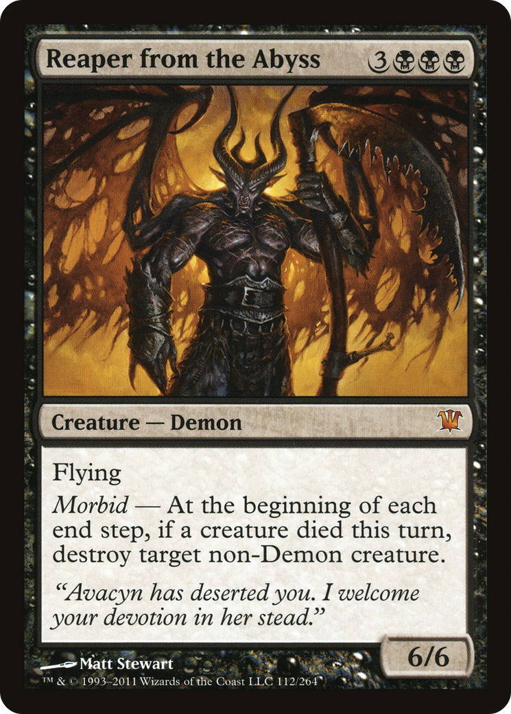 Reaper from the Abyss (ISD-112) [Innistrad] Foil