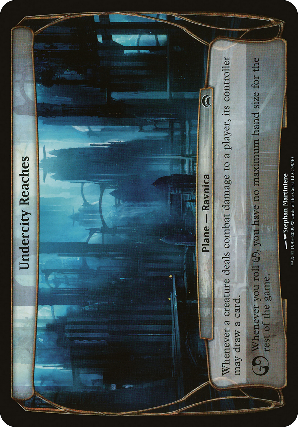 Undercity Reaches (Planechase) [Planechase Planes]