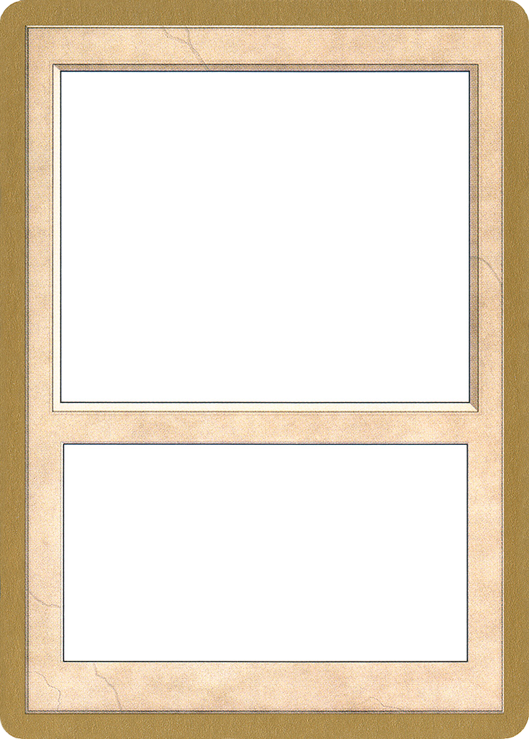 Blank Card (WCD-000) [World Championship Decks 2002]