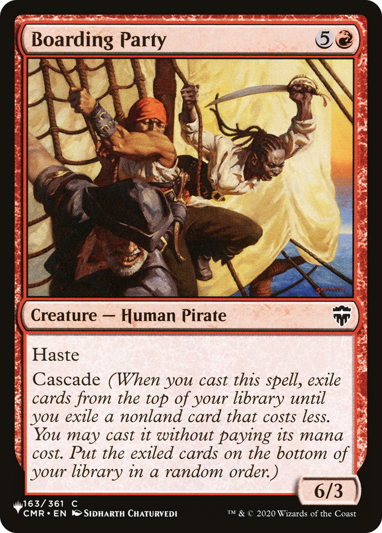 Boarding Party (LIST-CMR-163) [The List]