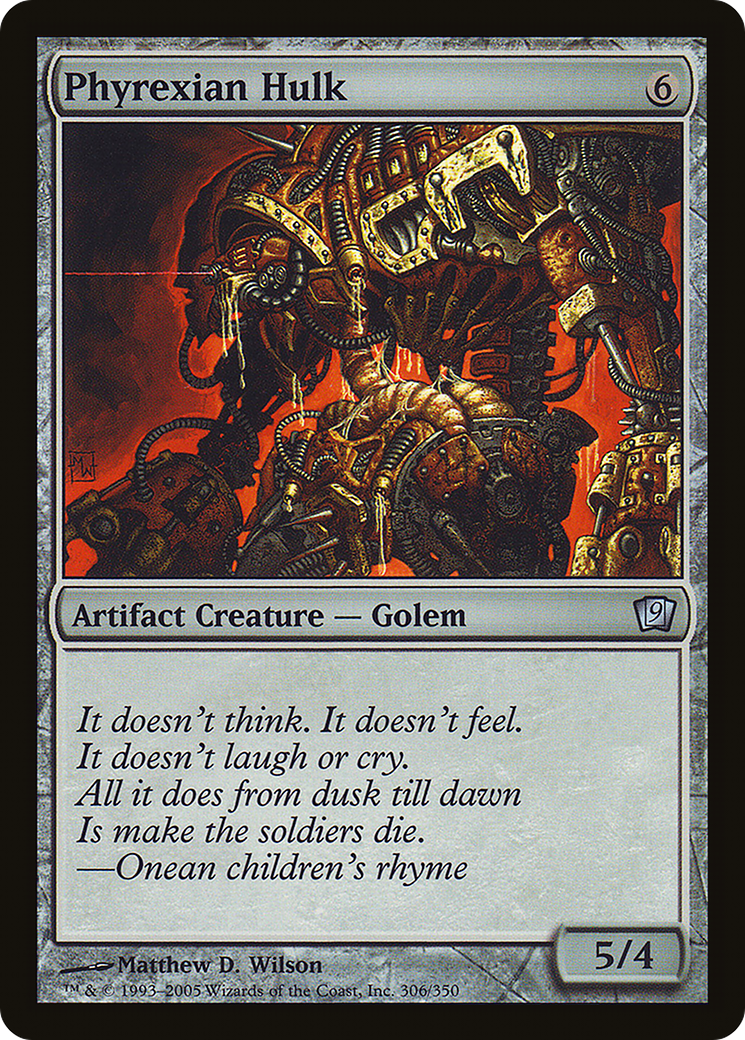 Phyrexian Hulk (9ED-306) [9th Edition] Foil
