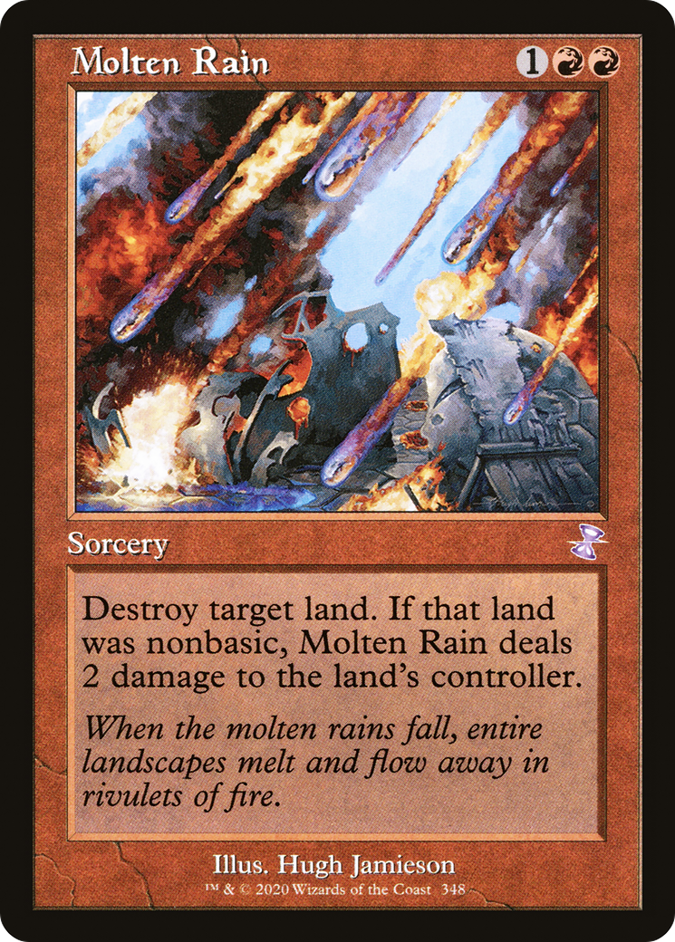 Molten Rain (TSR-348) [Time Spiral Remastered] Foil