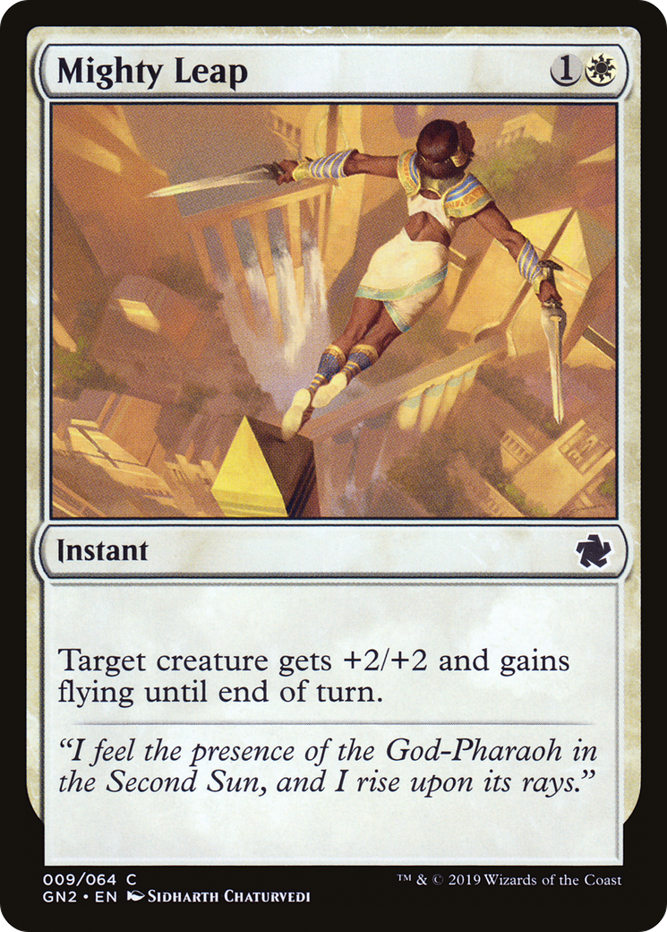 Mighty Leap (GN2-009) [Game Night 2019]