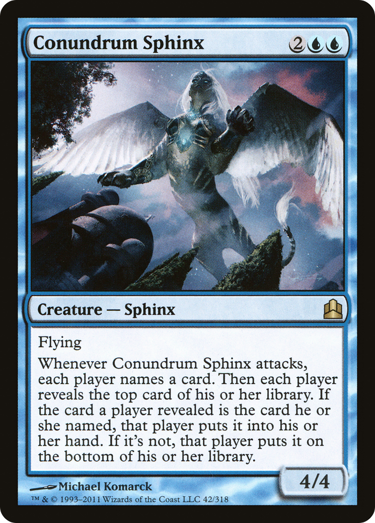 Conundrum Sphinx (CMD-042) [Commander 2011]