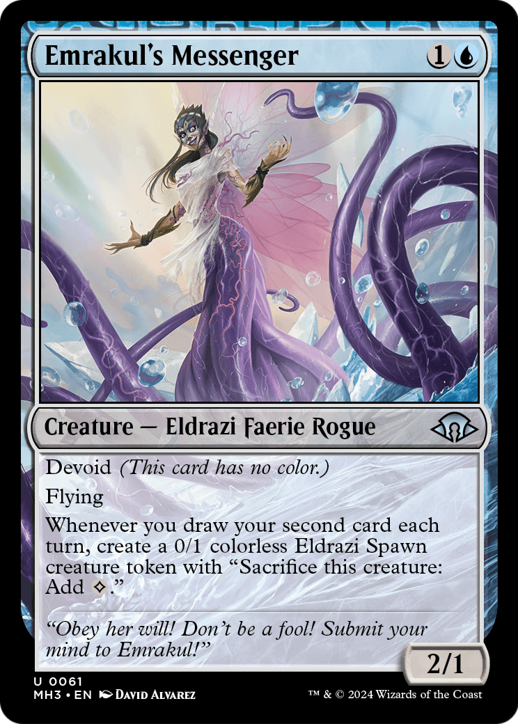 Emrakul's Messenger (MH3-061) [Modern Horizons 3]