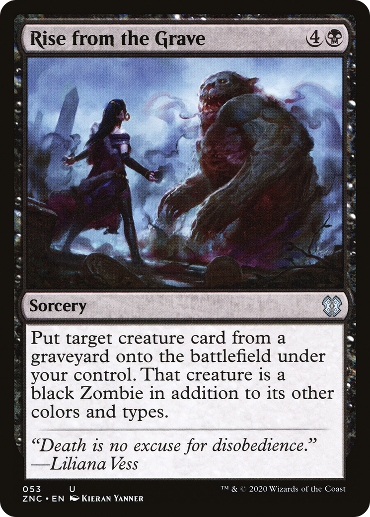 Rise from the Grave (ZNC-053) [Zendikar Rising Commander]