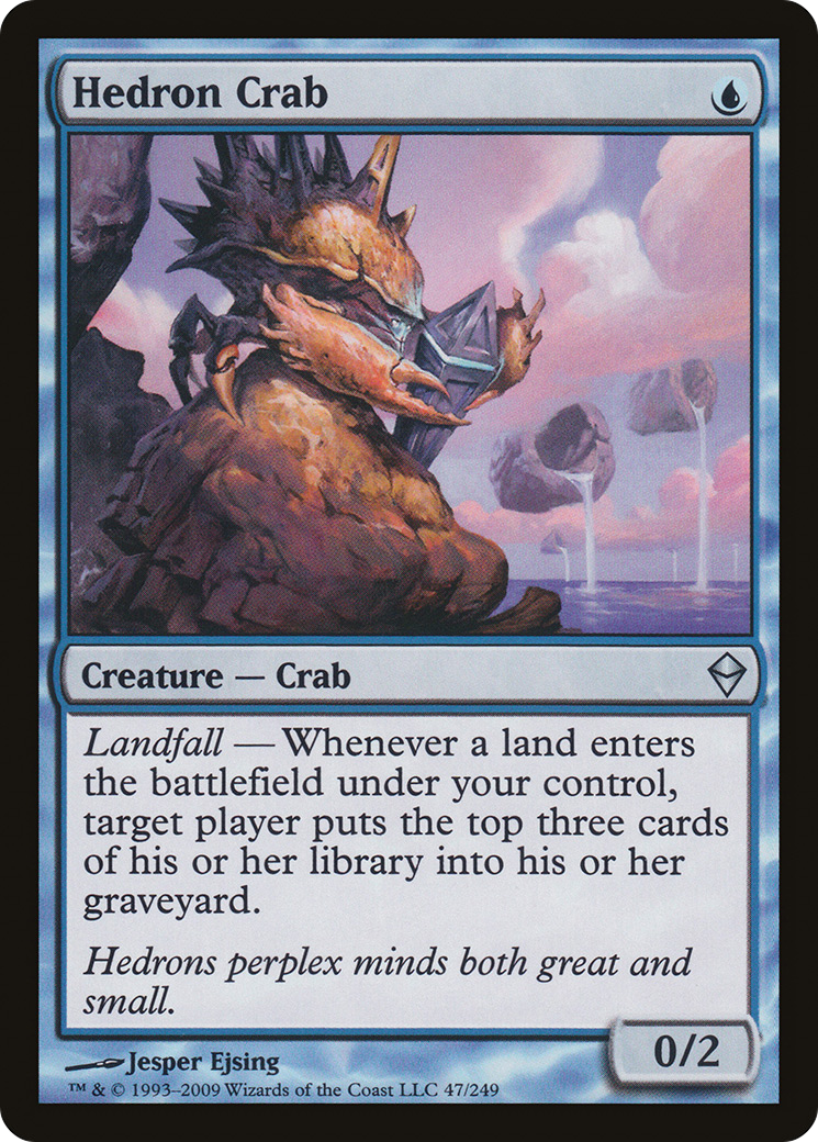 Hedron Crab (ZEN-047) [Zendikar]