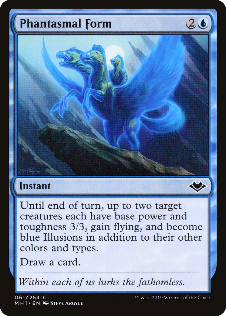 Phantasmal Form (MH1-061) [Modern Horizons] Foil