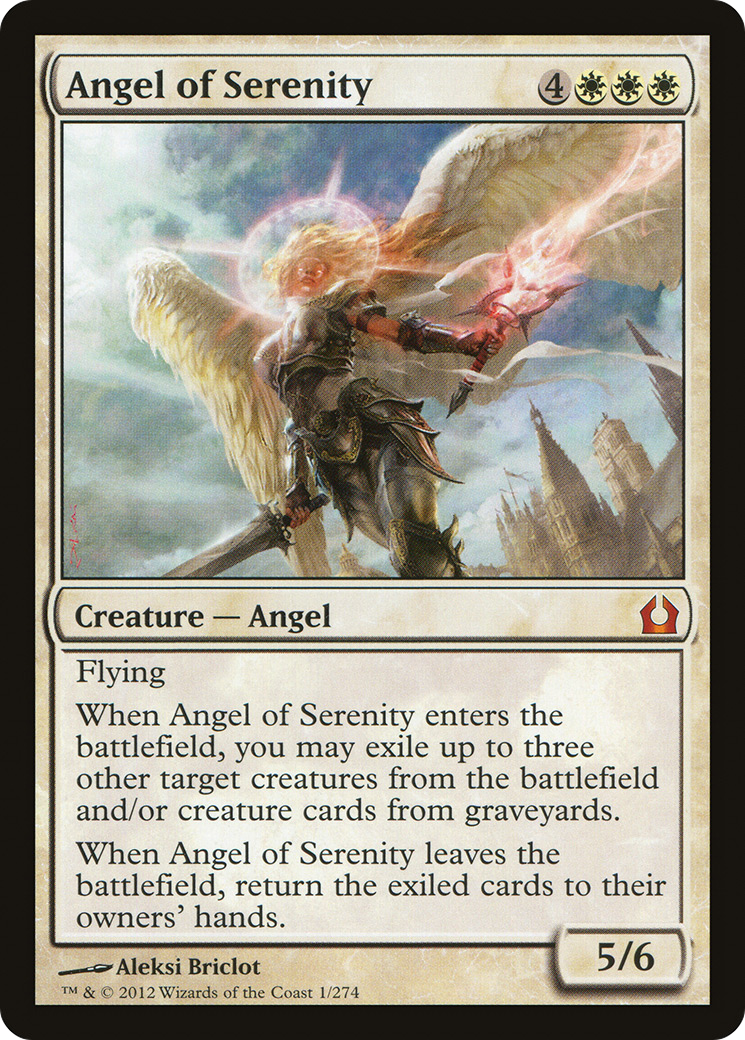 Angel of Serenity (RTR-001) [Return to Ravnica]