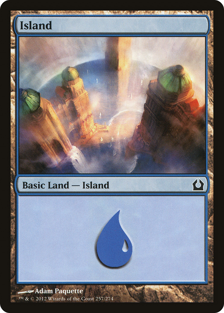 Island (RTR-257) [Return to Ravnica] Foil