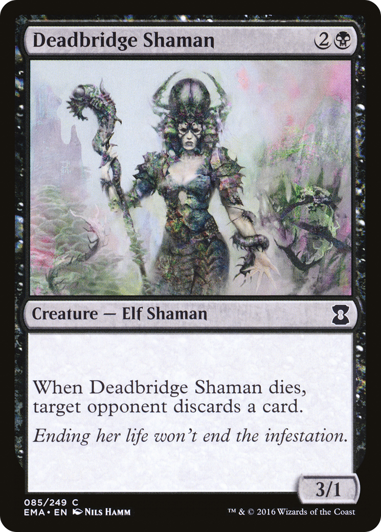Deadbridge Shaman (EMA-085) [Eternal Masters] Foil