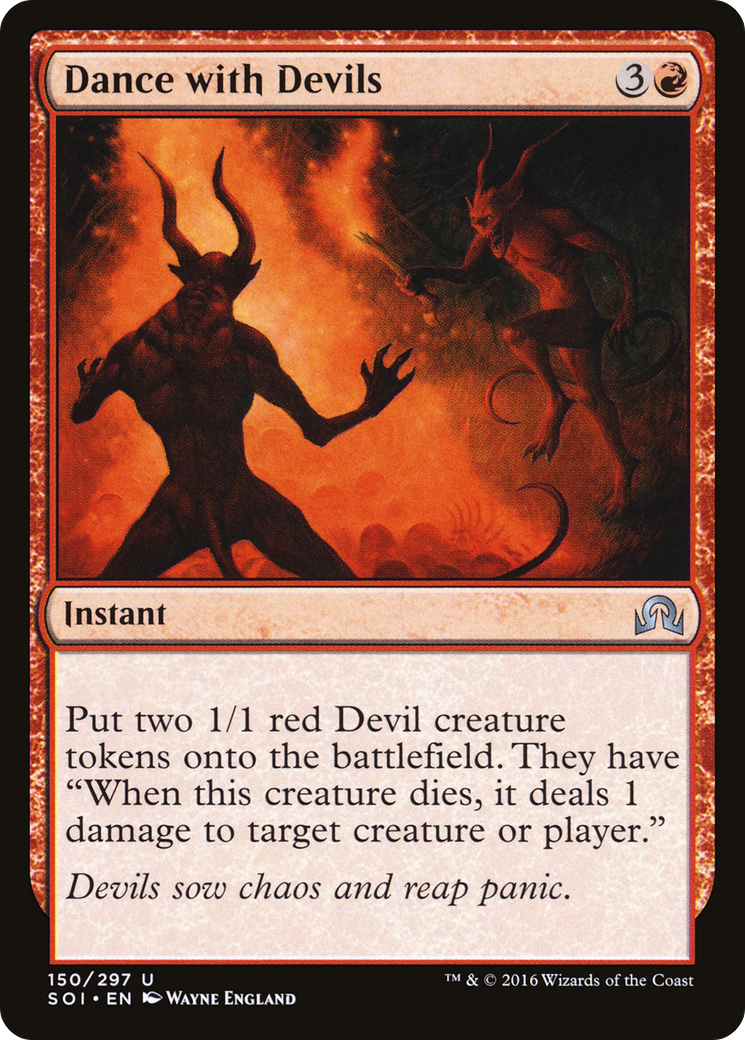 Dance with Devils (SOI-150) [Shadows over Innistrad] Foil