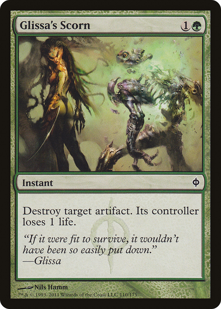 Glissa's Scorn (NPH-110) [New Phyrexia] Foil