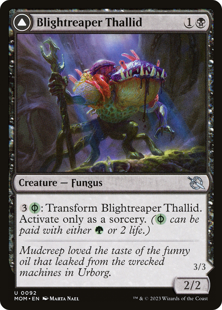 Blightreaper Thallid (MOM-092) [March of the Machine] Foil