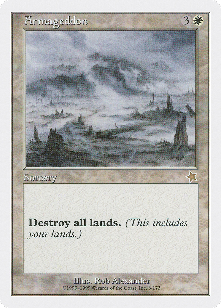 Armageddon (S99-006) [Starter 1999]