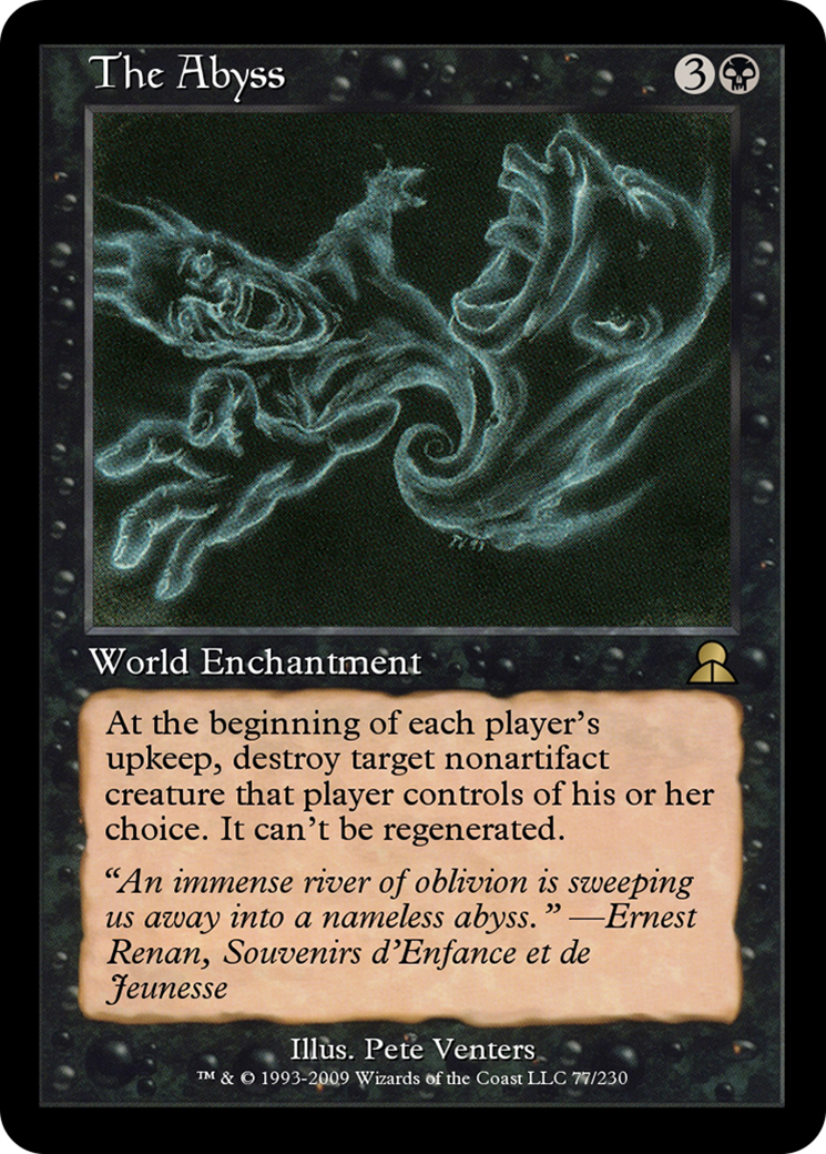 The Abyss (ME3-077) [Masters Edition III] Foil