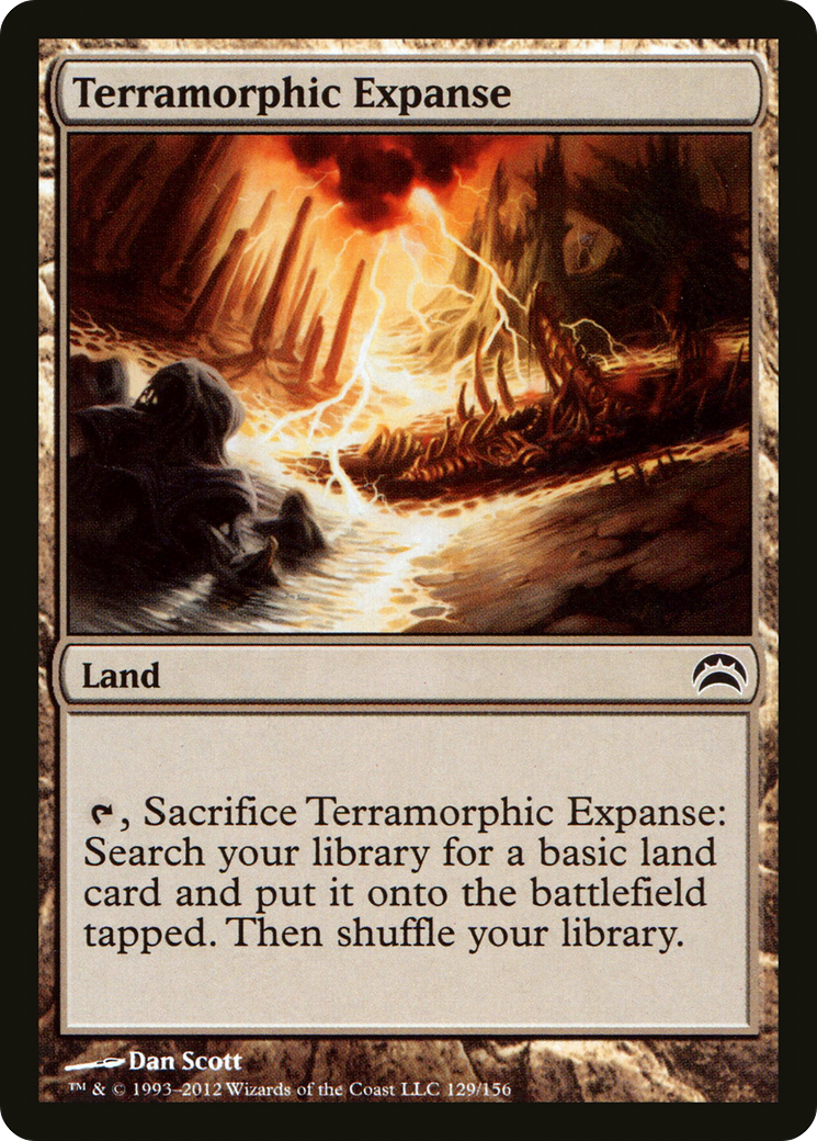 Terramorphic Expanse (PC2-129) [Planechase 2012] Foil