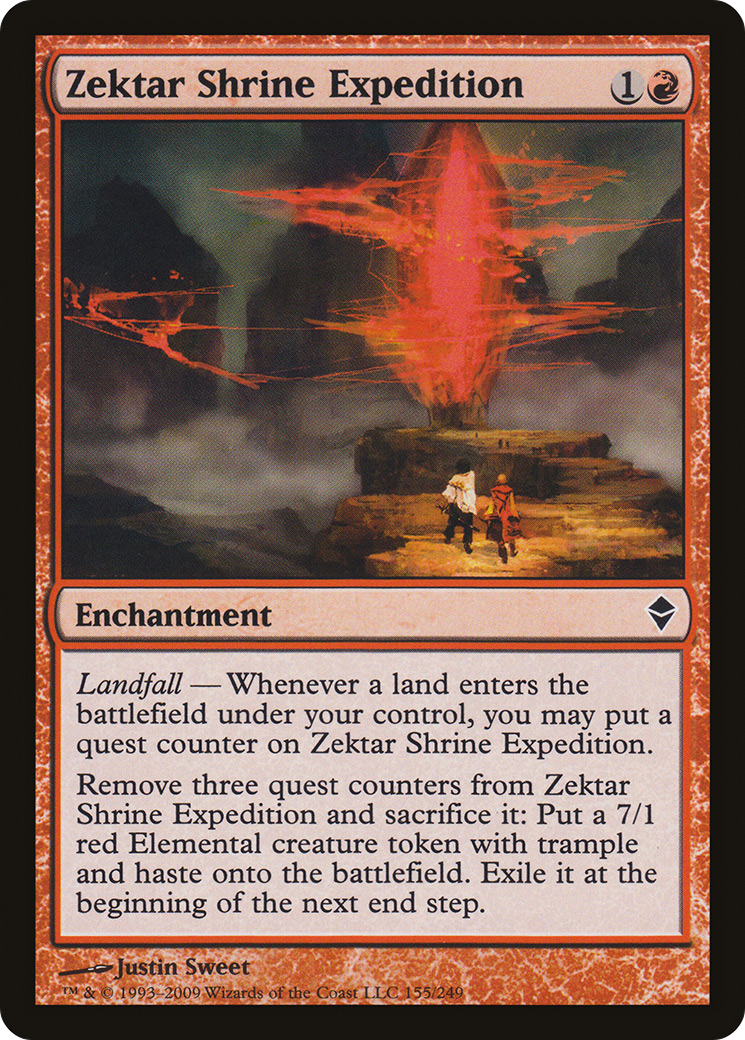Zektar Shrine Expedition (ZEN-155) [Zendikar] Foil
