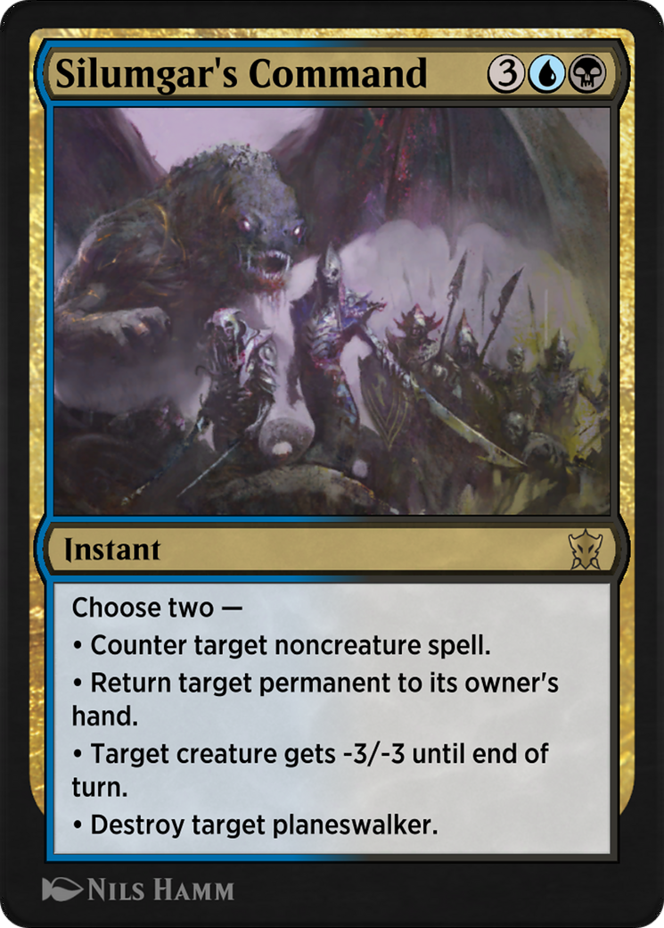 Silumgar's Command (HA5-019) [Historic Anthology 5]