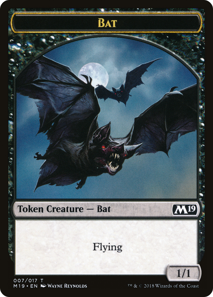 Bat Token (M19-007) [Core Set 2019 Tokens]