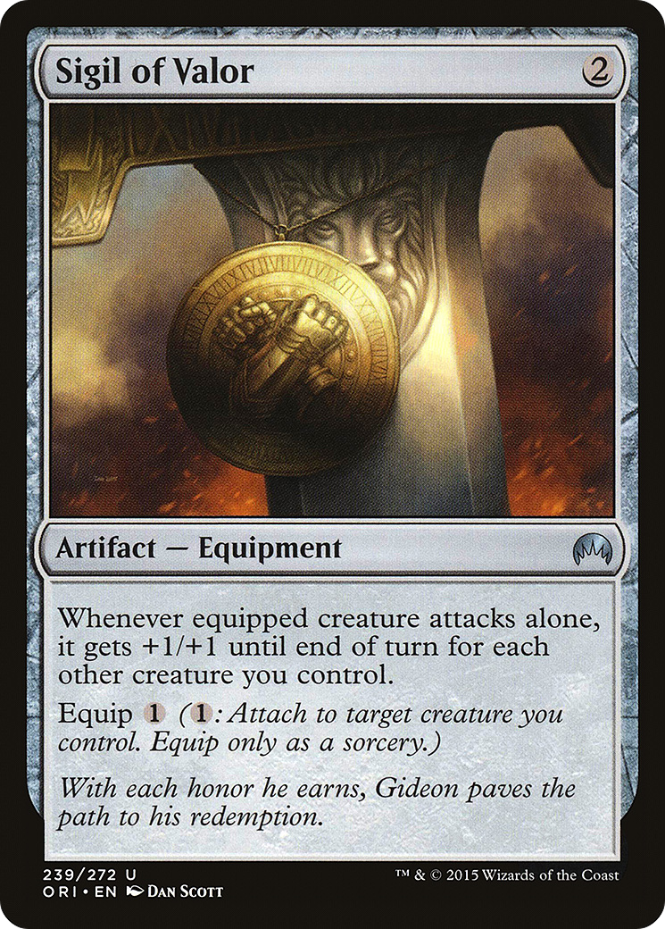 Sigil of Valor (ORI-239) [Magic Origins]