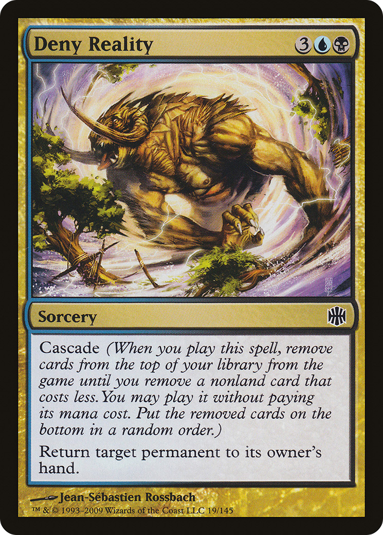 Deny Reality (ARB-019) [Alara Reborn] Foil