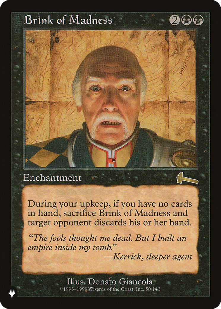 Brink of Madness (LIST-ULG-50) [The List]