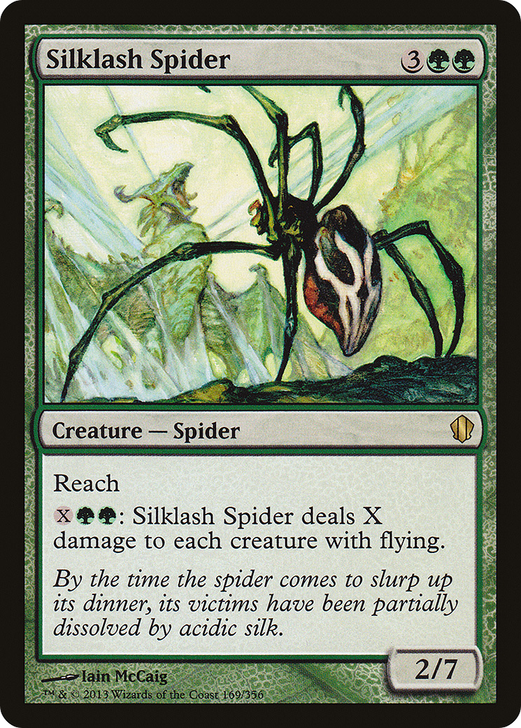 Silklash Spider (C13-169) [Commander 2013]
