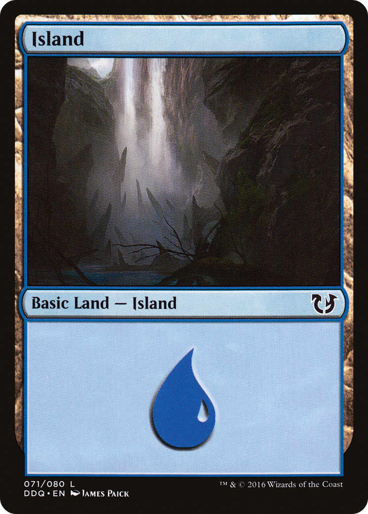 Island (DDQ-071) [Duel Decks: Blessed vs. Cursed]