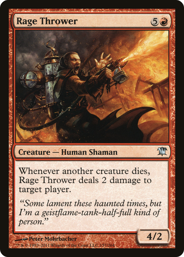 Rage Thrower (ISD-157) [Innistrad]