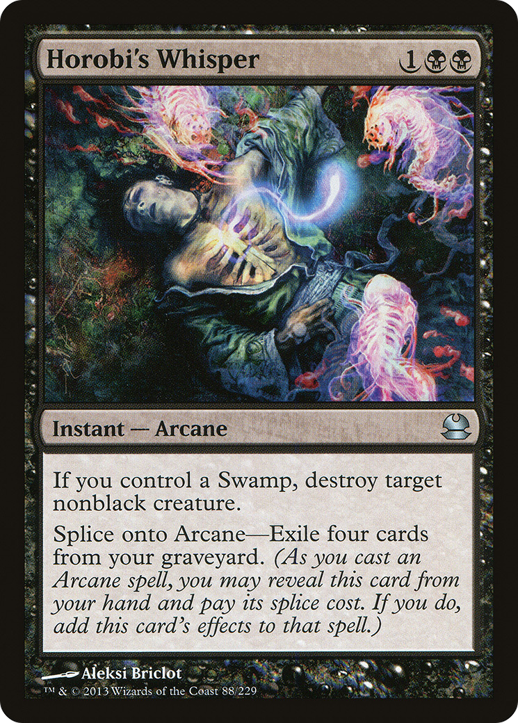Horobi's Whisper (MMA-088) [Modern Masters] Foil