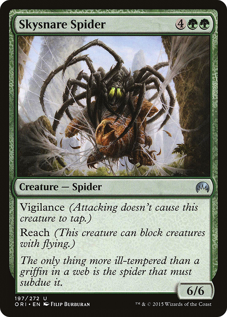 Skysnare Spider (ORI-197) [Magic Origins]