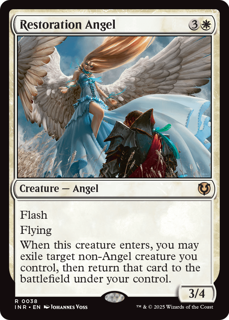 Restoration Angel (INR-038) [Innistrad Remastered] Foil