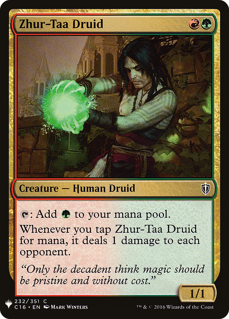 Zhur-Taa Druid (LIST-C16-232) [The List]