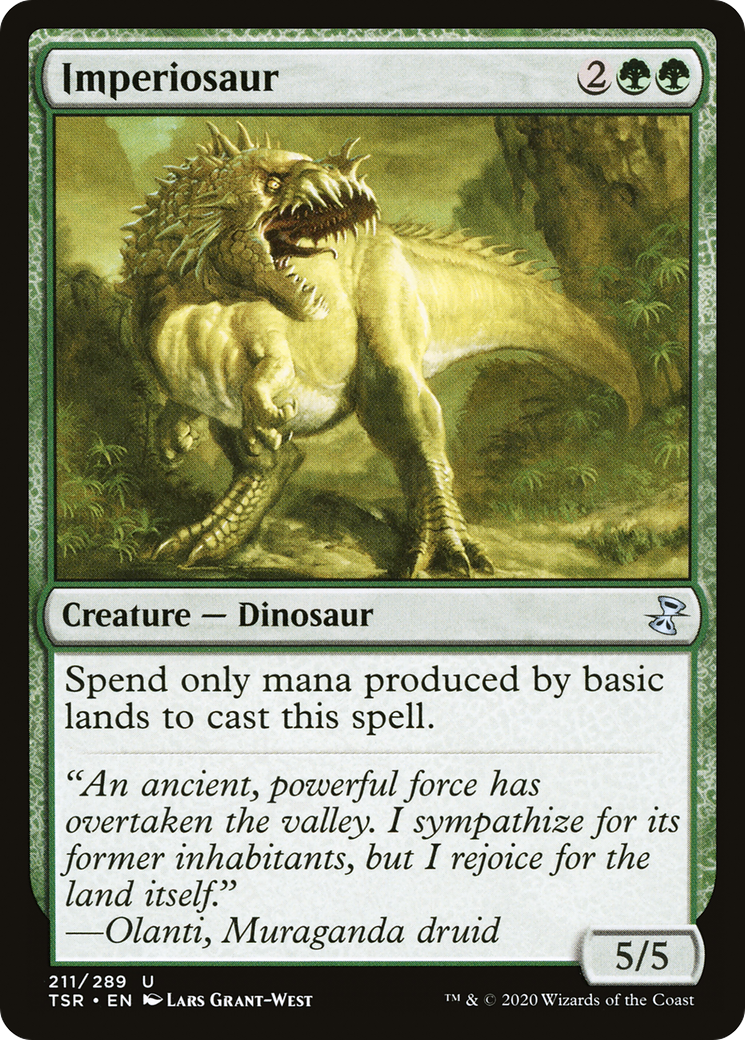 Imperiosaur (TSR-211) [Time Spiral Remastered] Foil