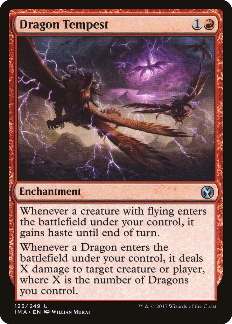 Dragon Tempest (IMA-125) [Iconic Masters] Foil