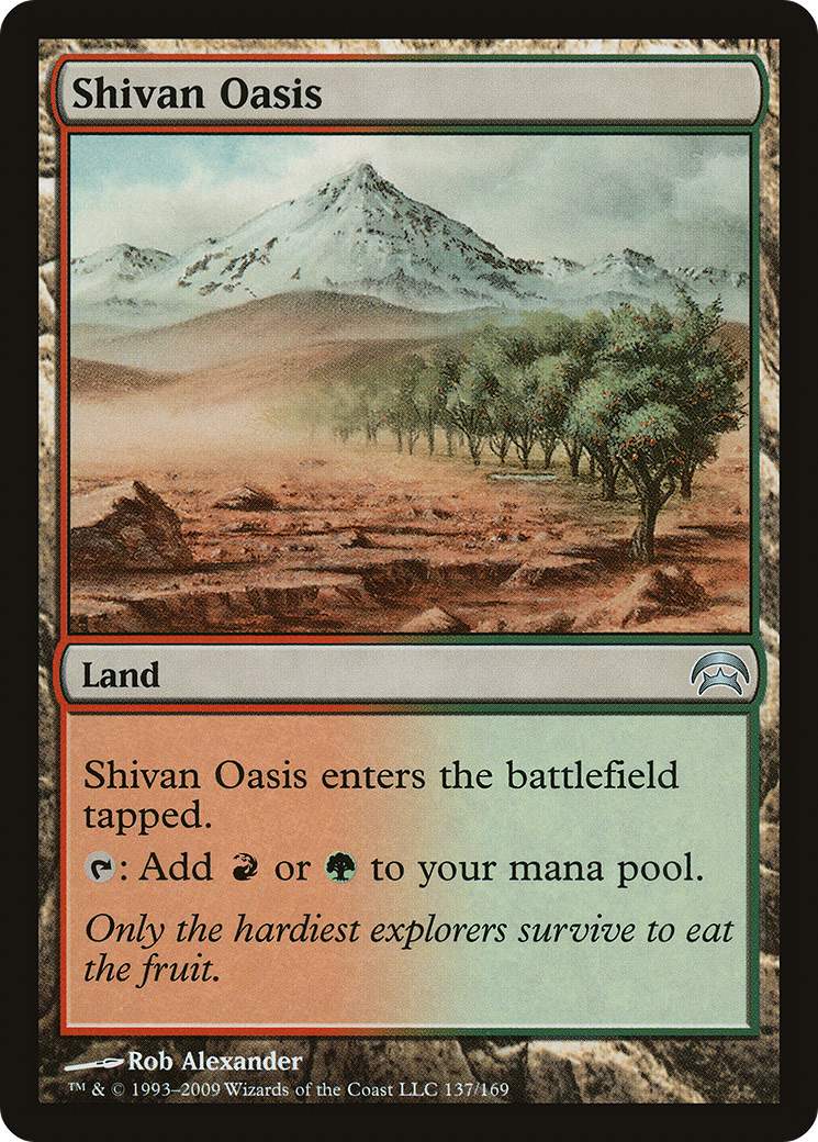 Shivan Oasis (HOP-137) [Planechase]