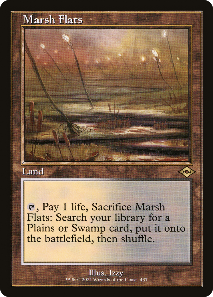 Marsh Flats (Retro Frame) (MH2-437) [Modern Horizons 2] Foil