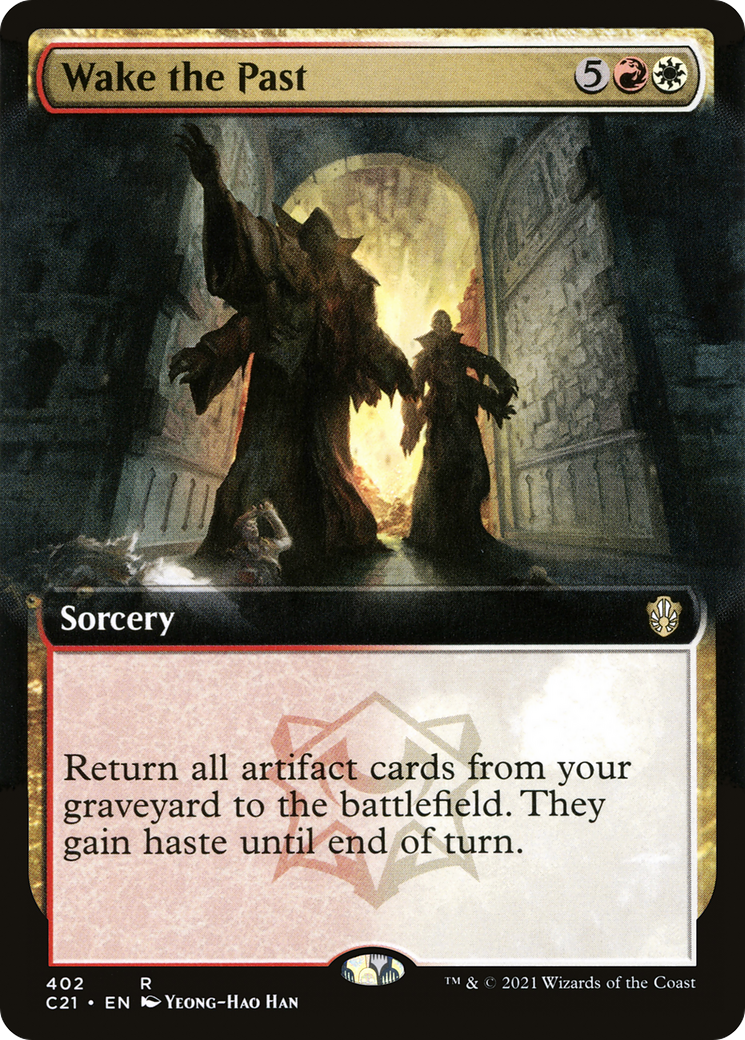 Wake the Past (Extended Art) (C21-402) [Commander 2021]