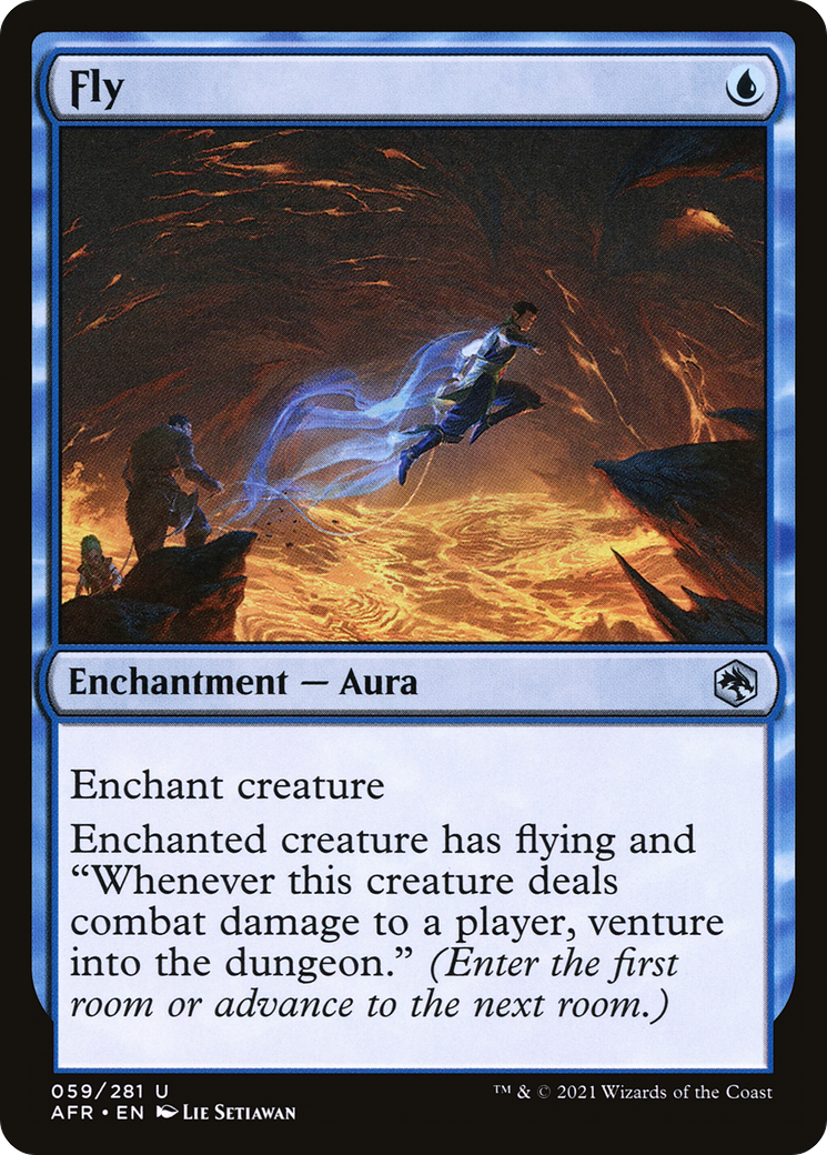 Fly (AFR-059) [Adventures in the Forgotten Realms] Foil