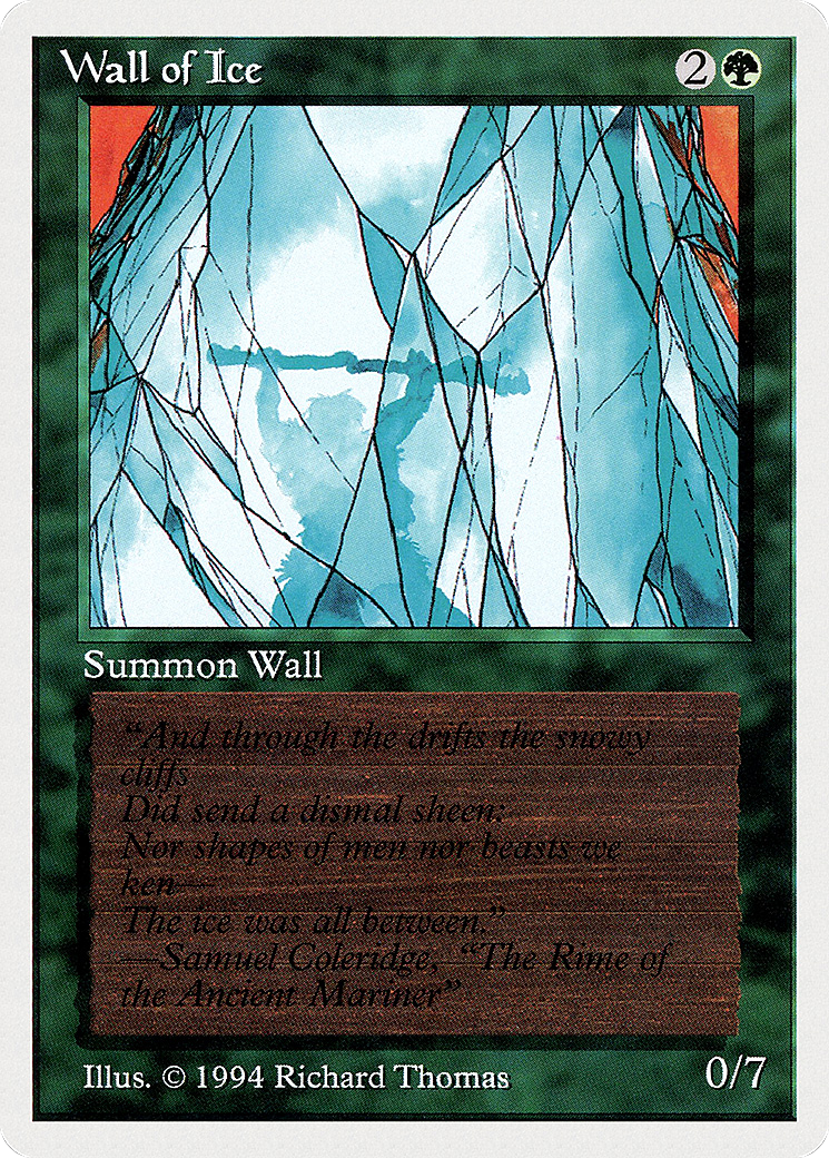Wall of Ice (SUM-225) [Summer Magic / Edgar]
