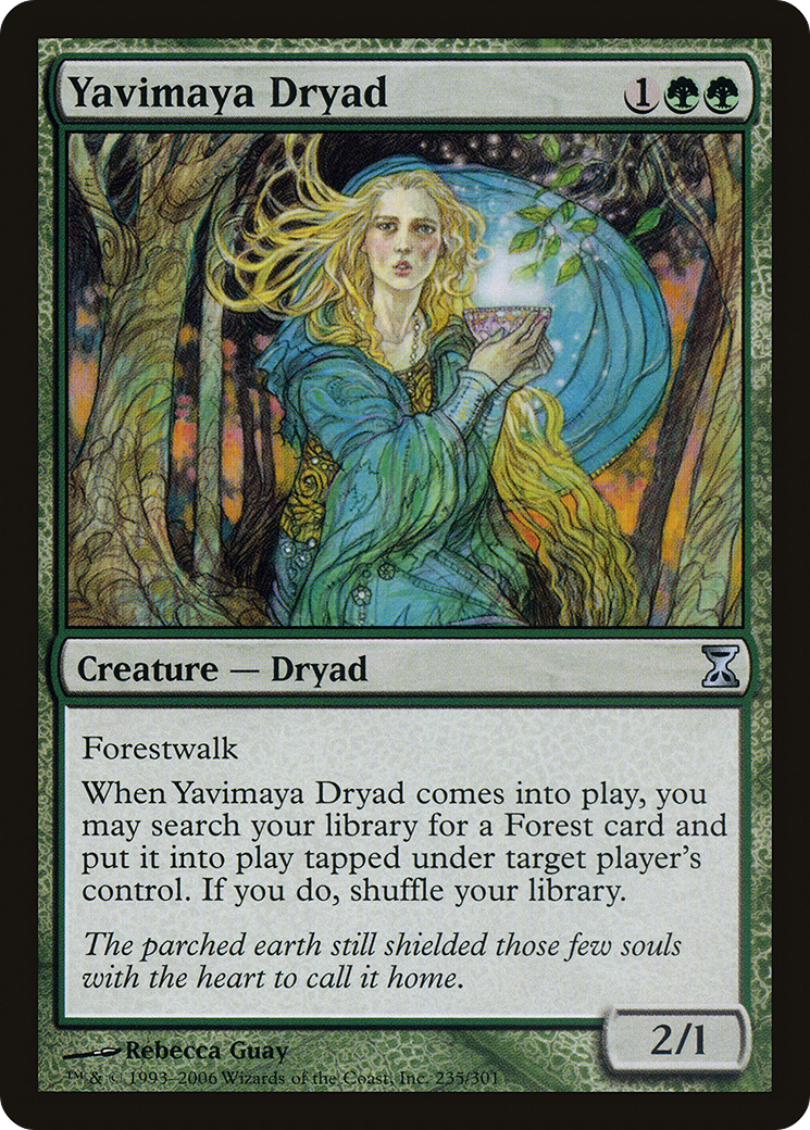 Yavimaya Dryad (TSP-235) [Time Spiral]