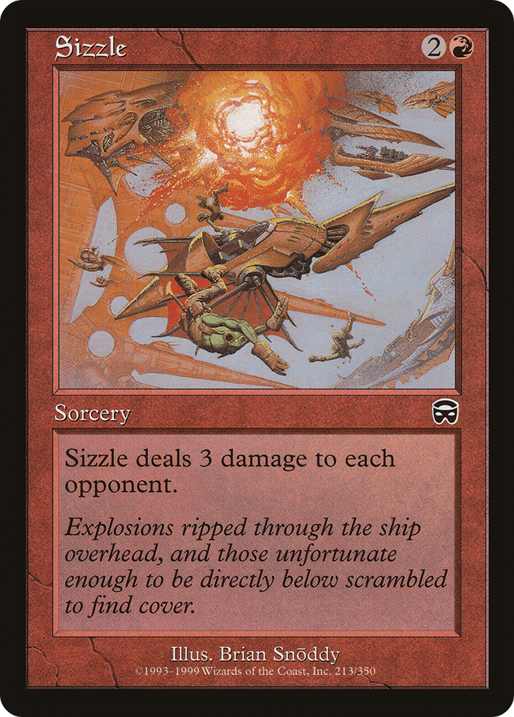 Sizzle (MMQ-213) [Mercadian Masques] Foil