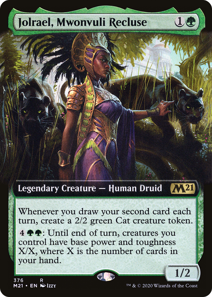 Jolrael, Mwonvuli Recluse (Extended Art) (M21-376) [Core Set 2021]