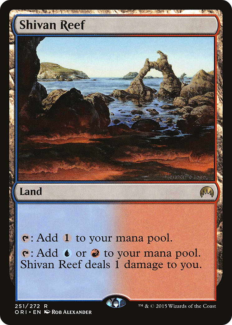 Shivan Reef (ORI-251) [Magic Origins] Foil