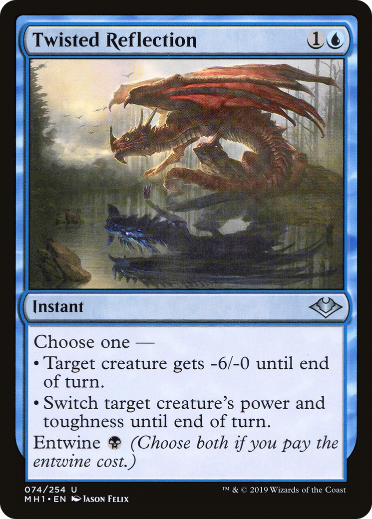 Twisted Reflection (MH1-074) [Modern Horizons]